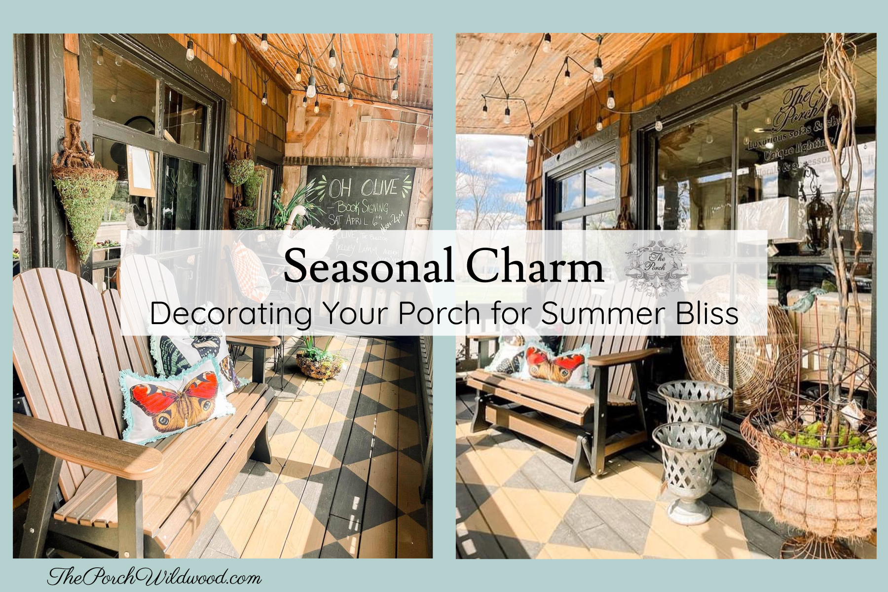 Decorating Your Porch for Summer Bliss Decorating Your Porch for Summer Bliss