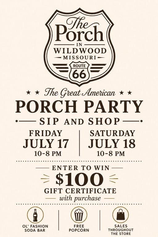 July Porch Party