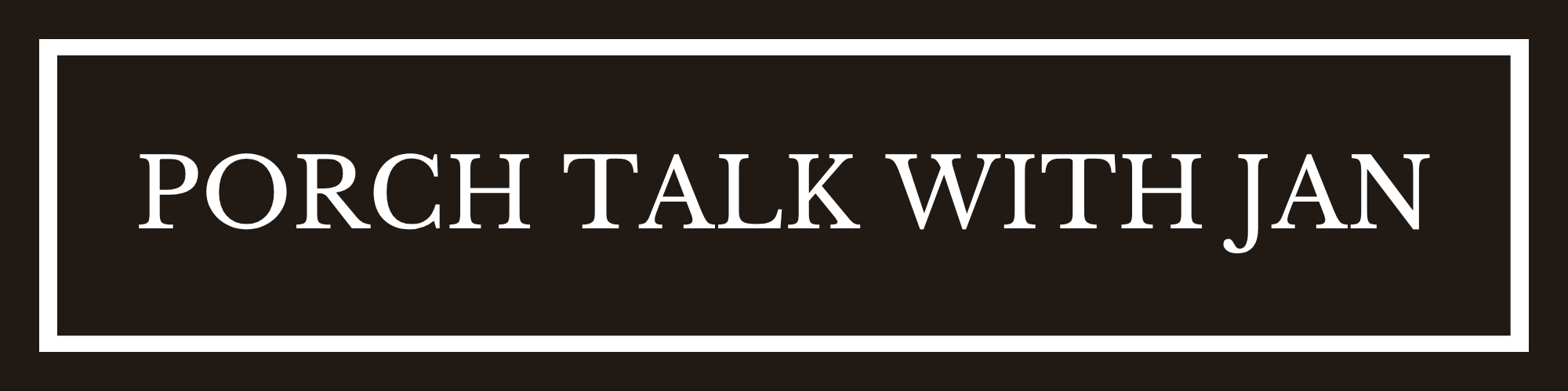 Porch Talk Button
