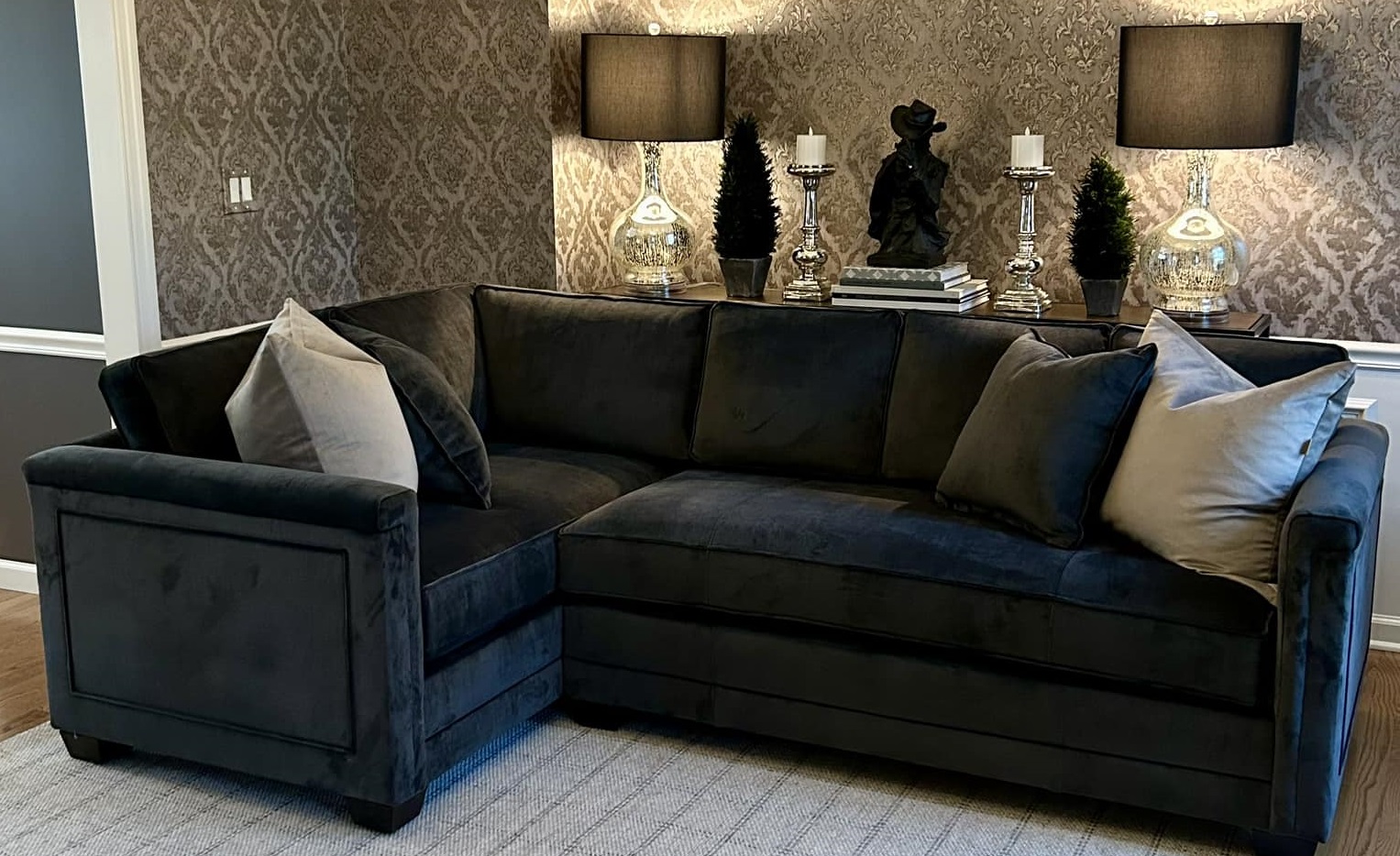 Rich Black Sofa Rich Black Sofa