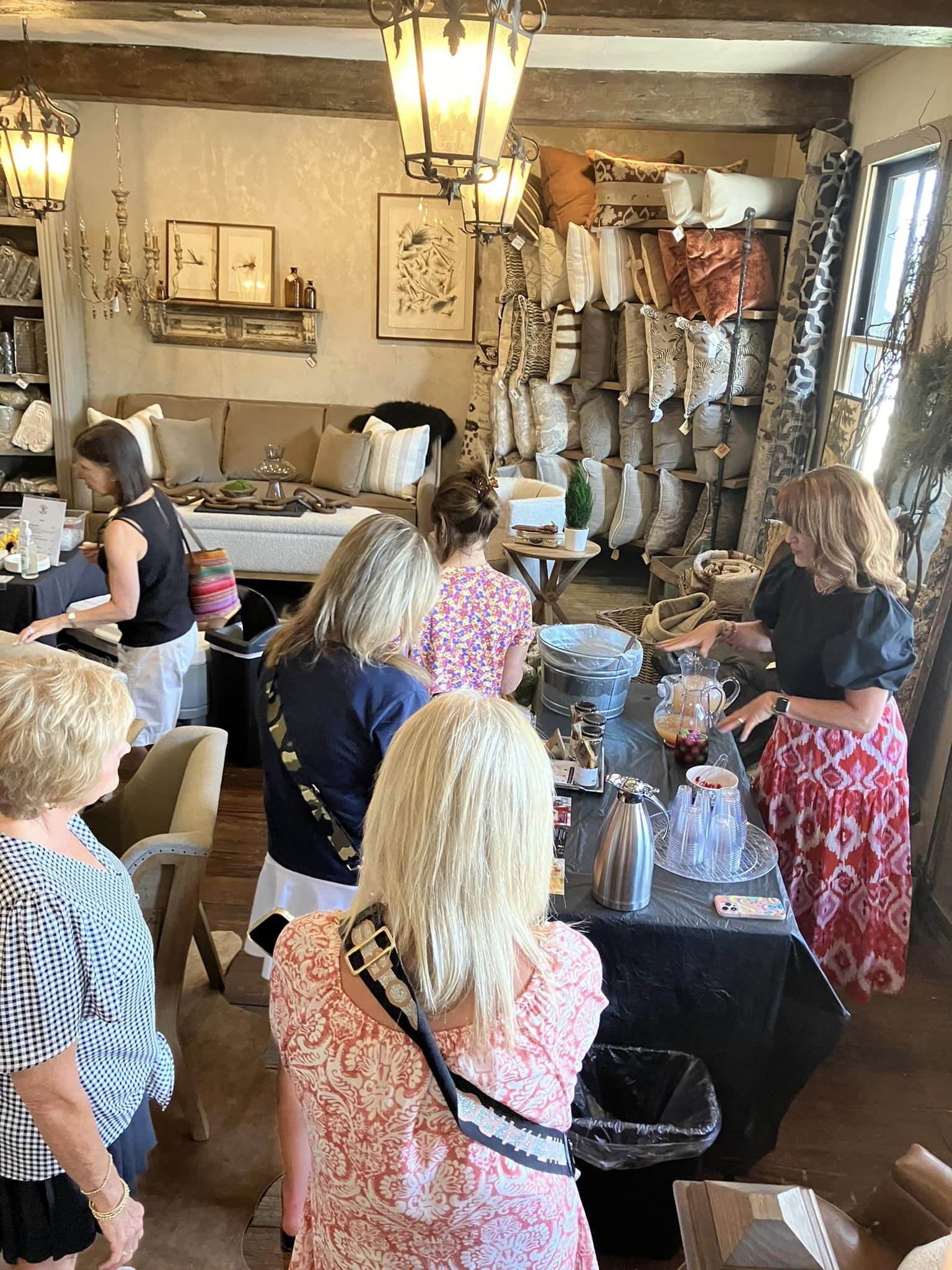 July Sip and Shop