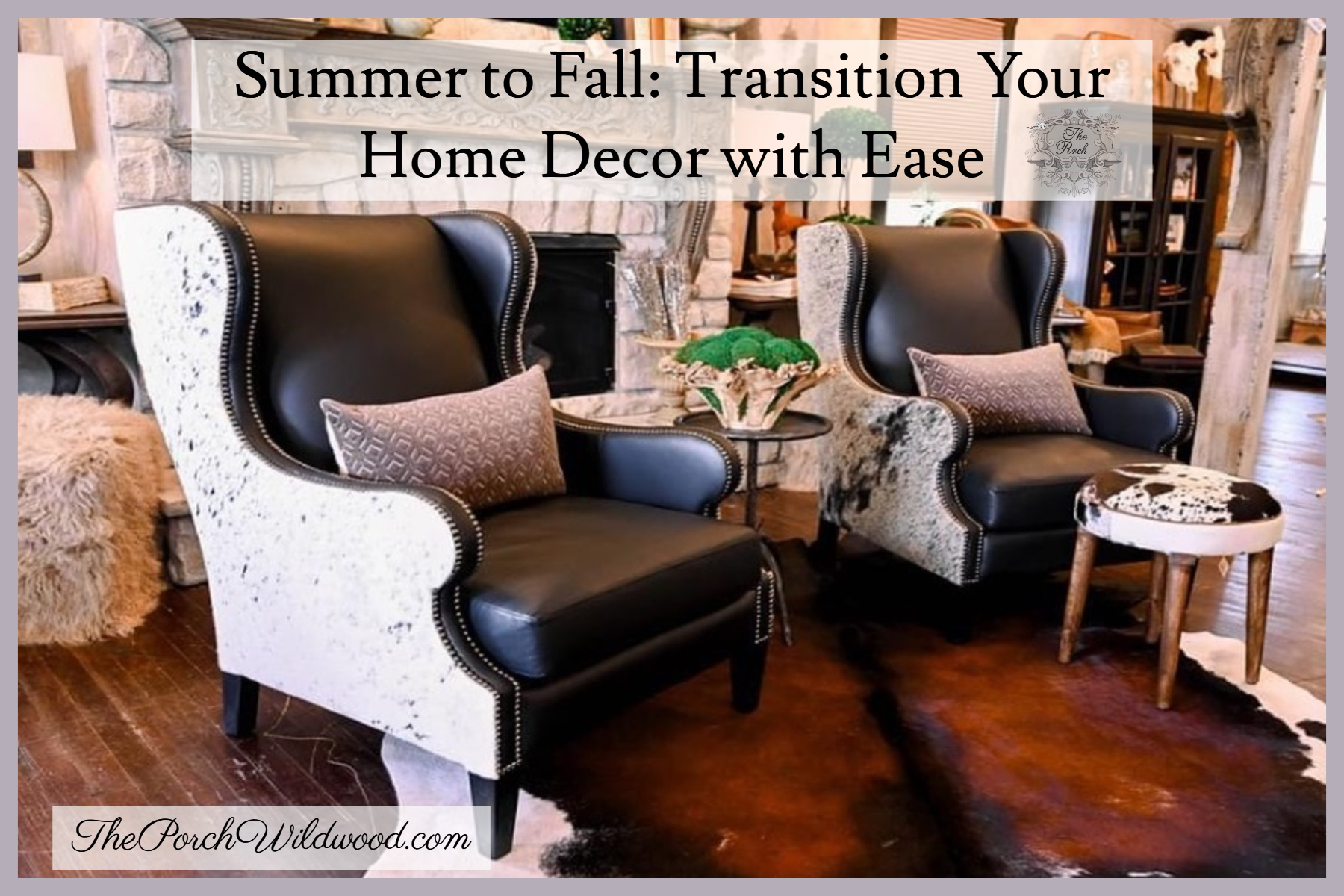 Summer to Fall Decor Summer to Fall Decor