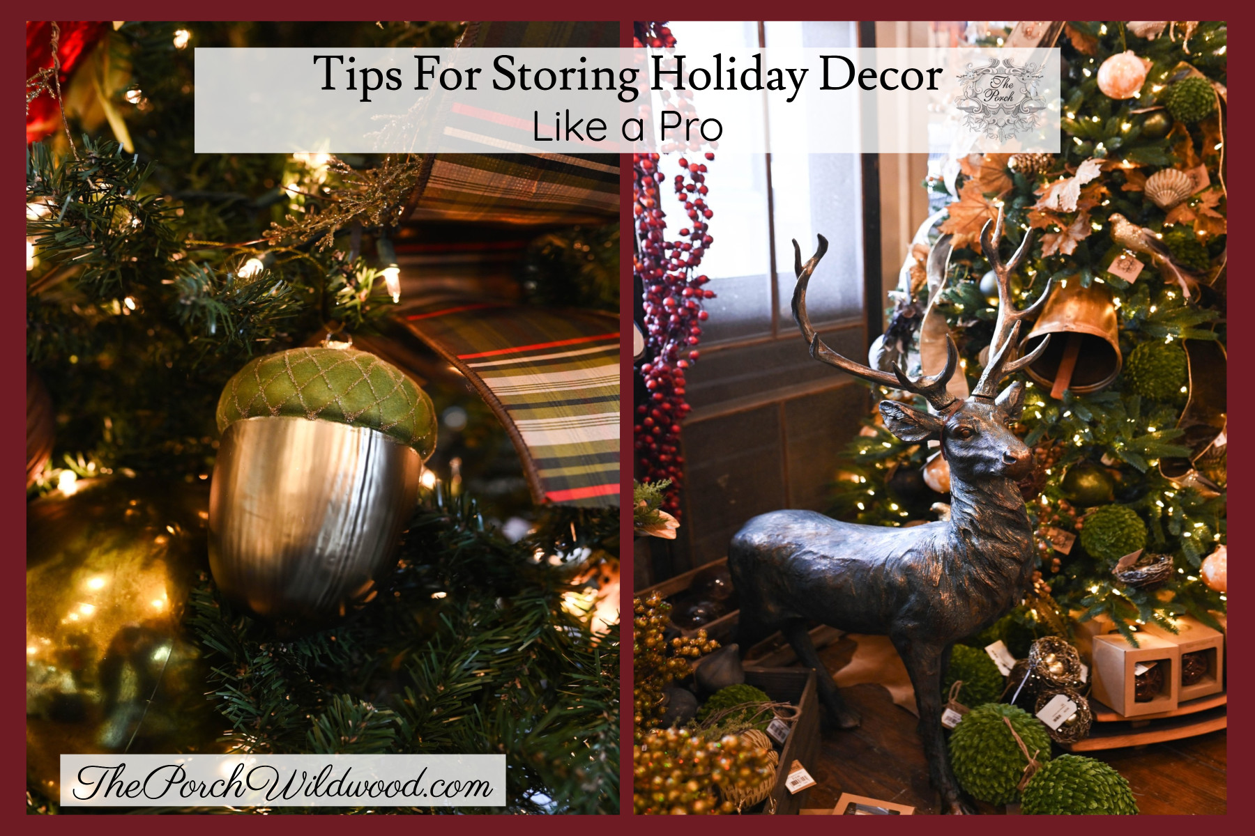 Tips for Storing Holiday Decor